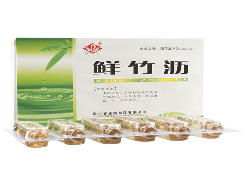 鲜竹沥口服液的功效与作用